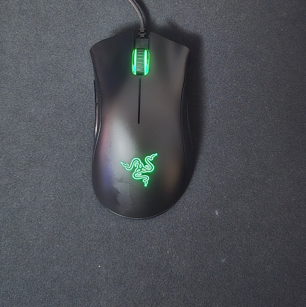 Razer Gaming Mouse with Green LED